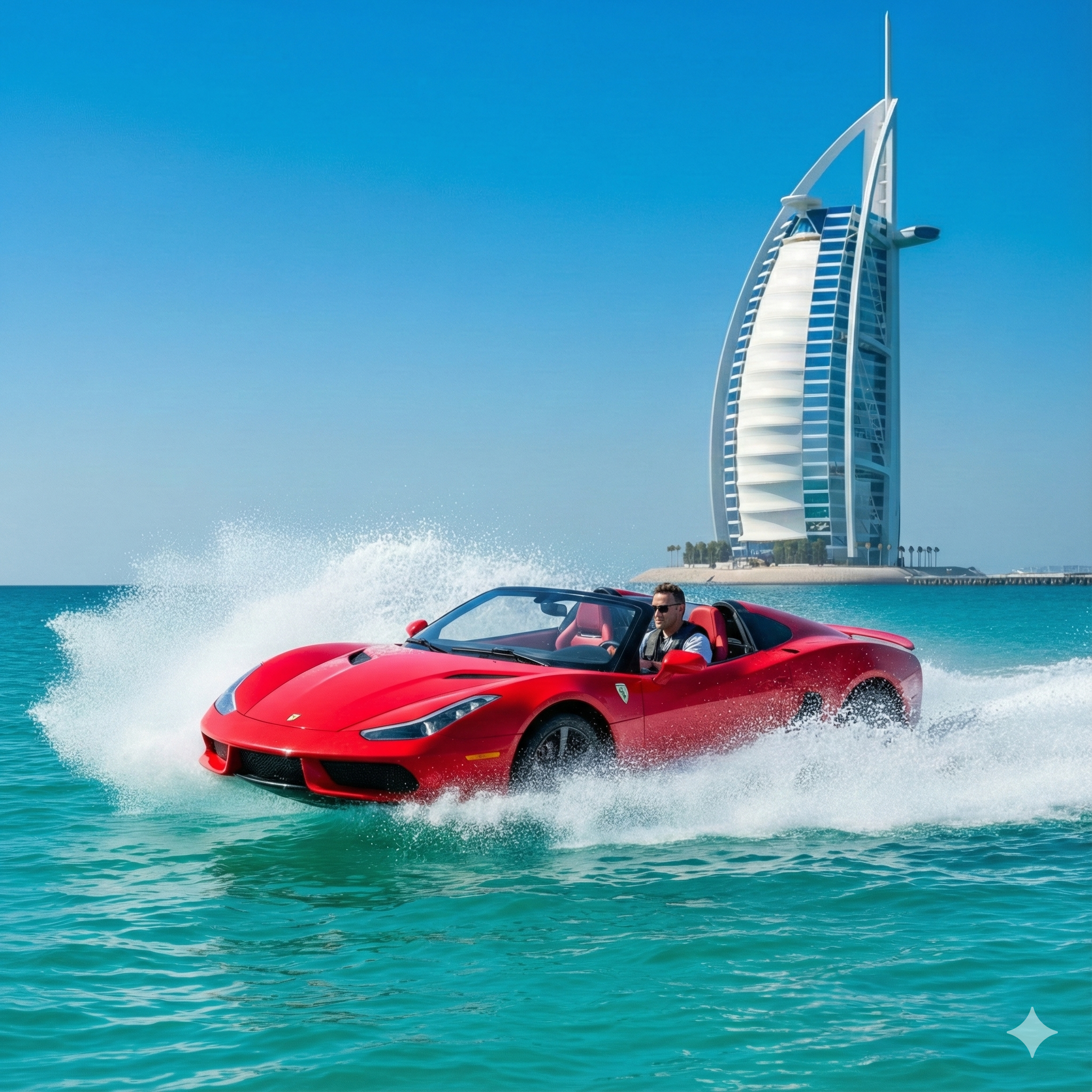 JET CAR 1 Hour - BURJ AL ARAB