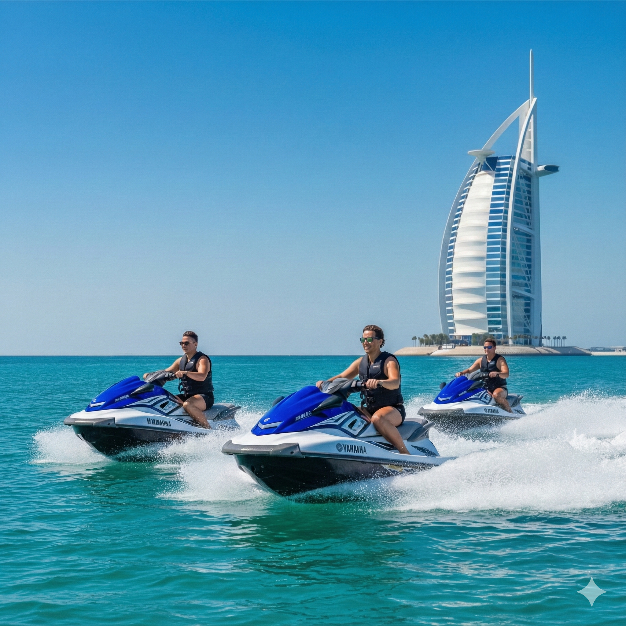 YAMAHA JETSKI TOUR 30 Min - BURJ AL ARAB
